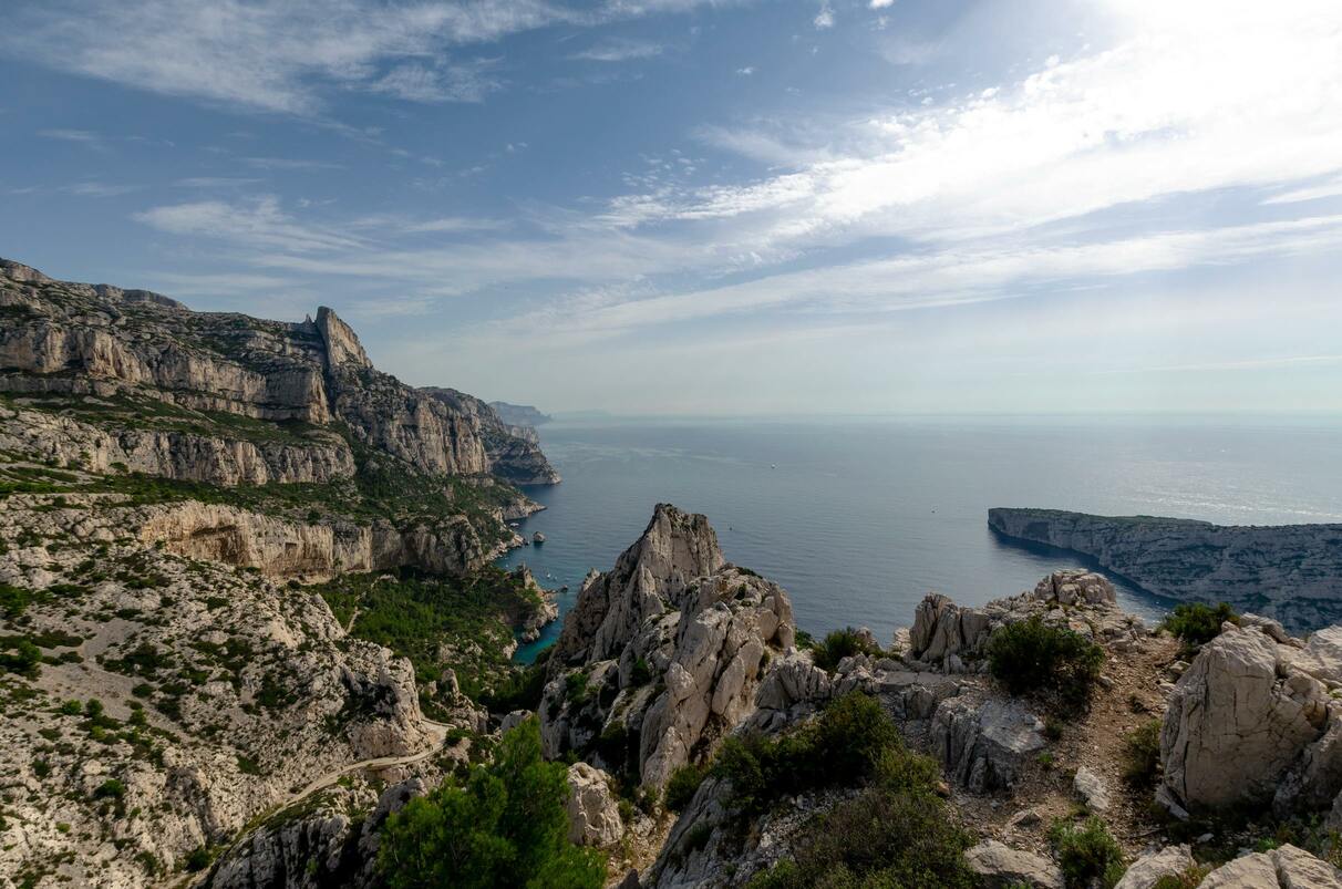 Vue sur les Calanques